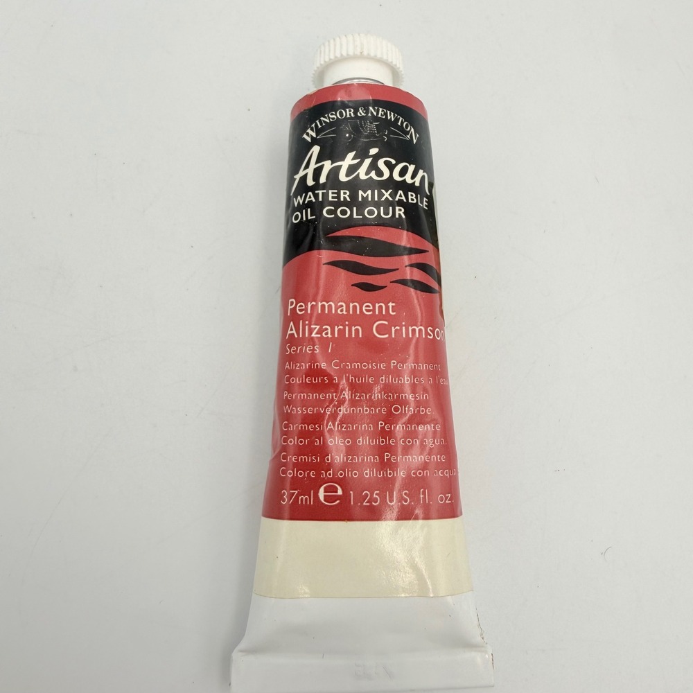Winsor & Newton Artisan Water Mixable Oil Paint Permanent Alizarin Crimson 37ml